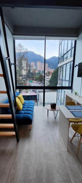 Loft con vista a la montaña